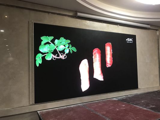 Forte video esposizioni di parete di IP33 4k 1536 * 832 fabbrica di Shenzhen del bordo della parete di rendimento elevato LED