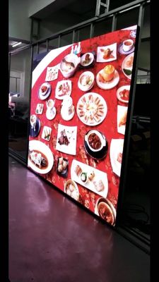 schermo dell'interno di 3.456m*2.88m 1920Hz LED video con la fabbrica di plastica installabile di Shenzhen del Governo del magnete
