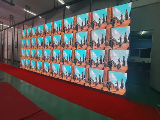 Livello della parete 1920Hz di colore pieno HD LED di P5 640Pro il video rinfresca la video fabbrica 2020 di Shenzhen dello schermo della parete di SMD LED